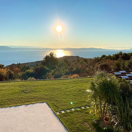 Luxury Panorama Vila With Amazing Seaview In Gondolici 7 Km From Rabac Labin  Extérieur photo