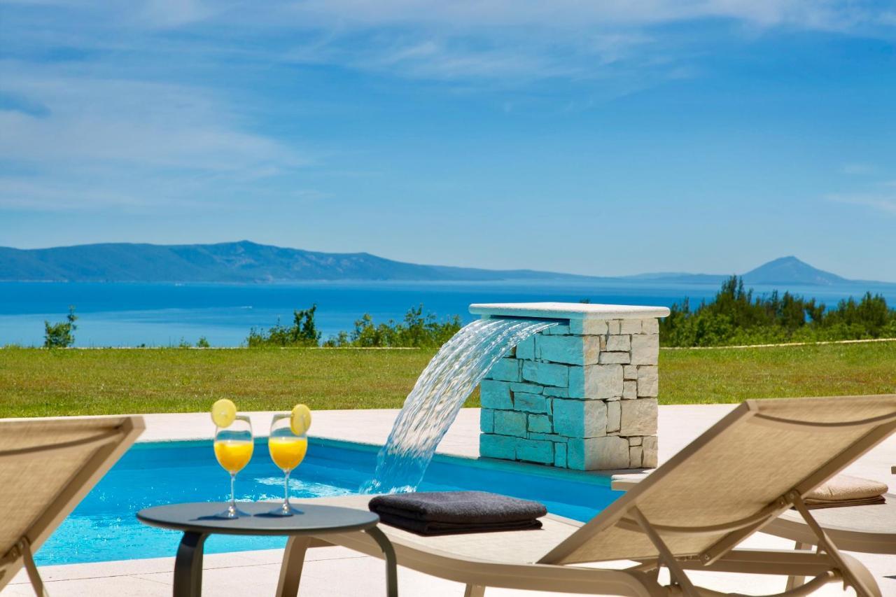 Luxury Panorama Vila With Amazing Seaview In Gondolici 7 Km From Rabac Labin  Extérieur photo