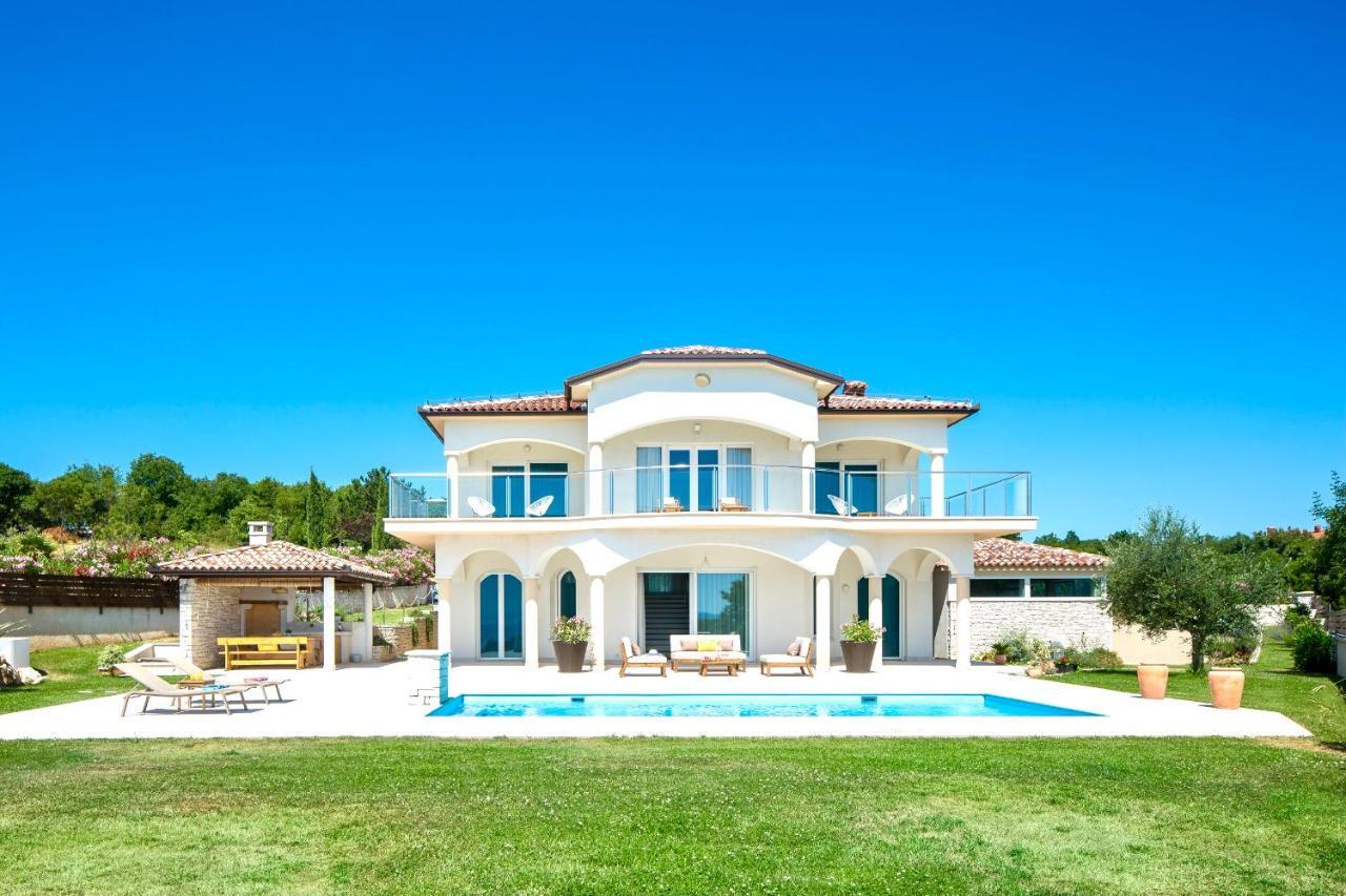 Luxury Panorama Vila With Amazing Seaview In Gondolici 7 Km From Rabac Labin  Extérieur photo