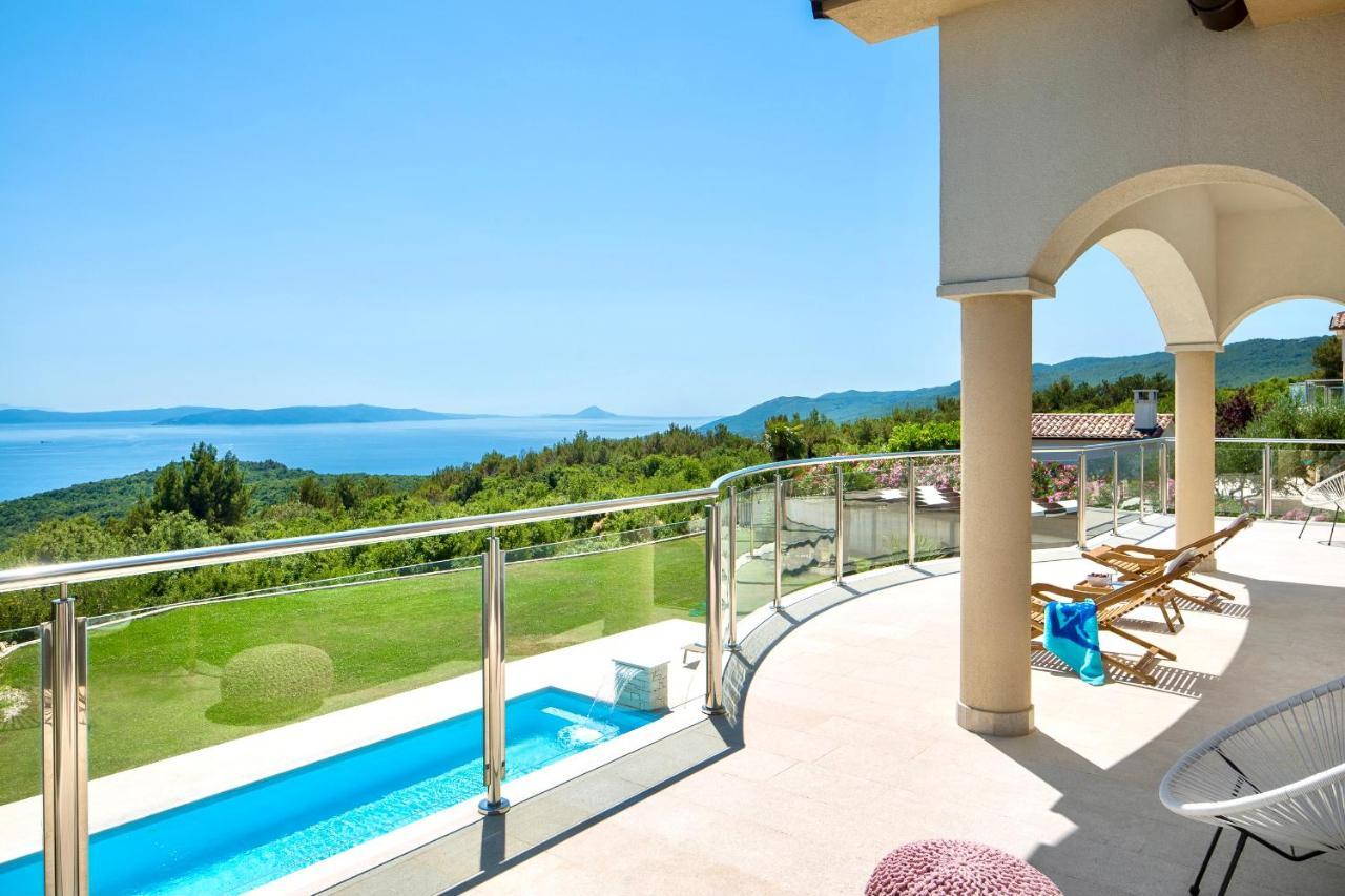 Luxury Panorama Vila With Amazing Seaview In Gondolici 7 Km From Rabac Labin  Extérieur photo