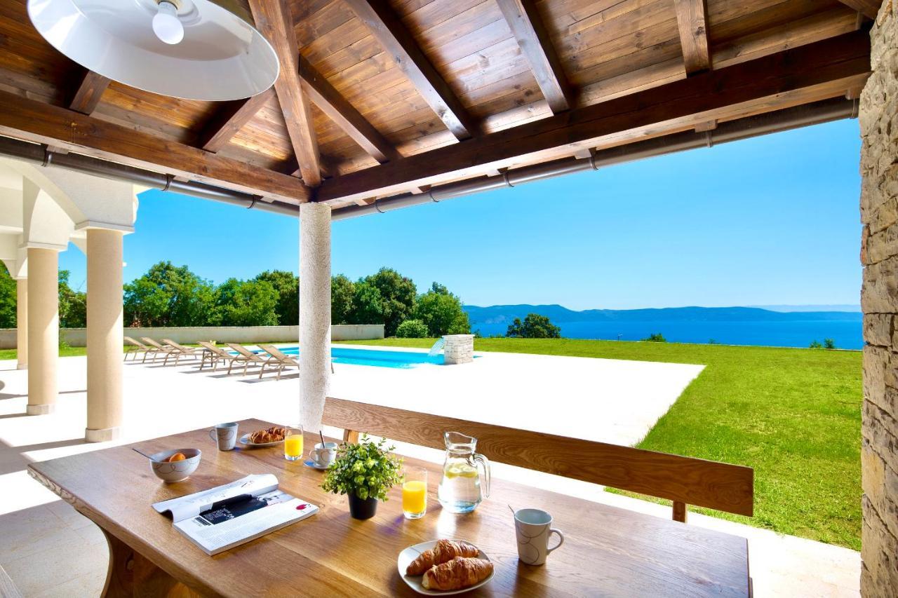 Luxury Panorama Vila With Amazing Seaview In Gondolici 7 Km From Rabac Labin  Extérieur photo