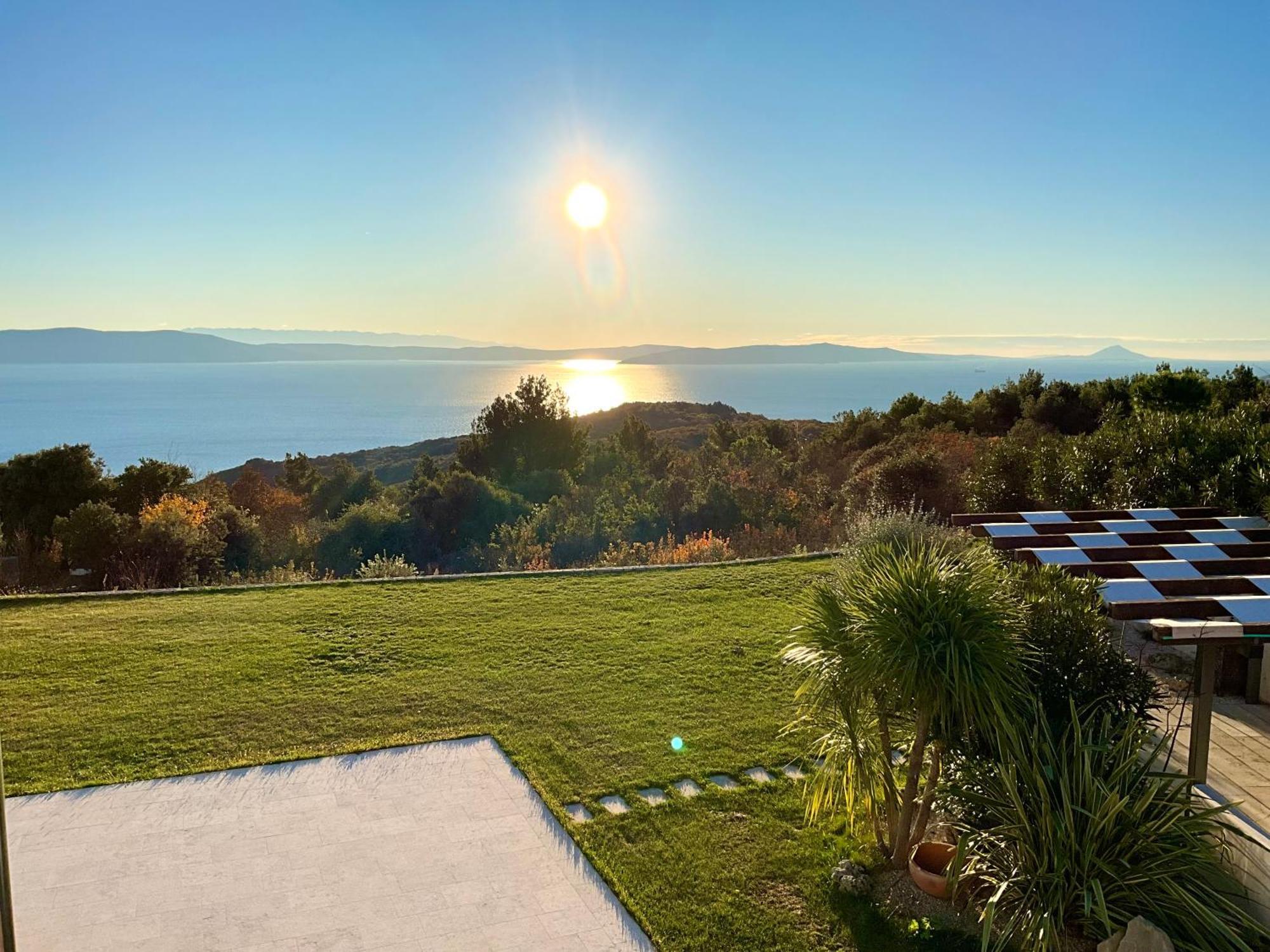 Luxury Panorama Vila With Amazing Seaview In Gondolici 7 Km From Rabac Labin  Extérieur photo
