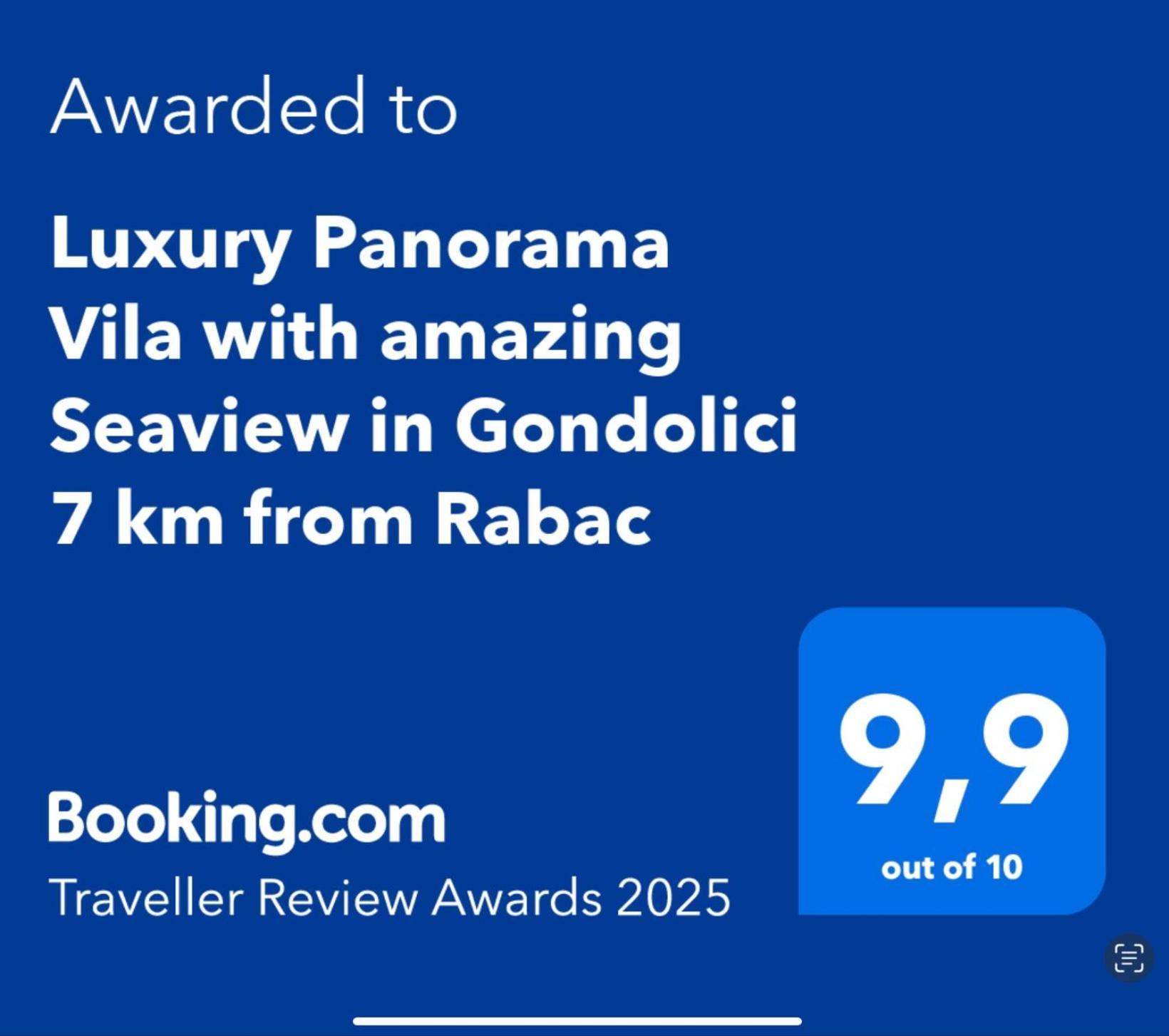 Luxury Panorama Vila With Amazing Seaview In Gondolici 7 Km From Rabac Labin  Extérieur photo